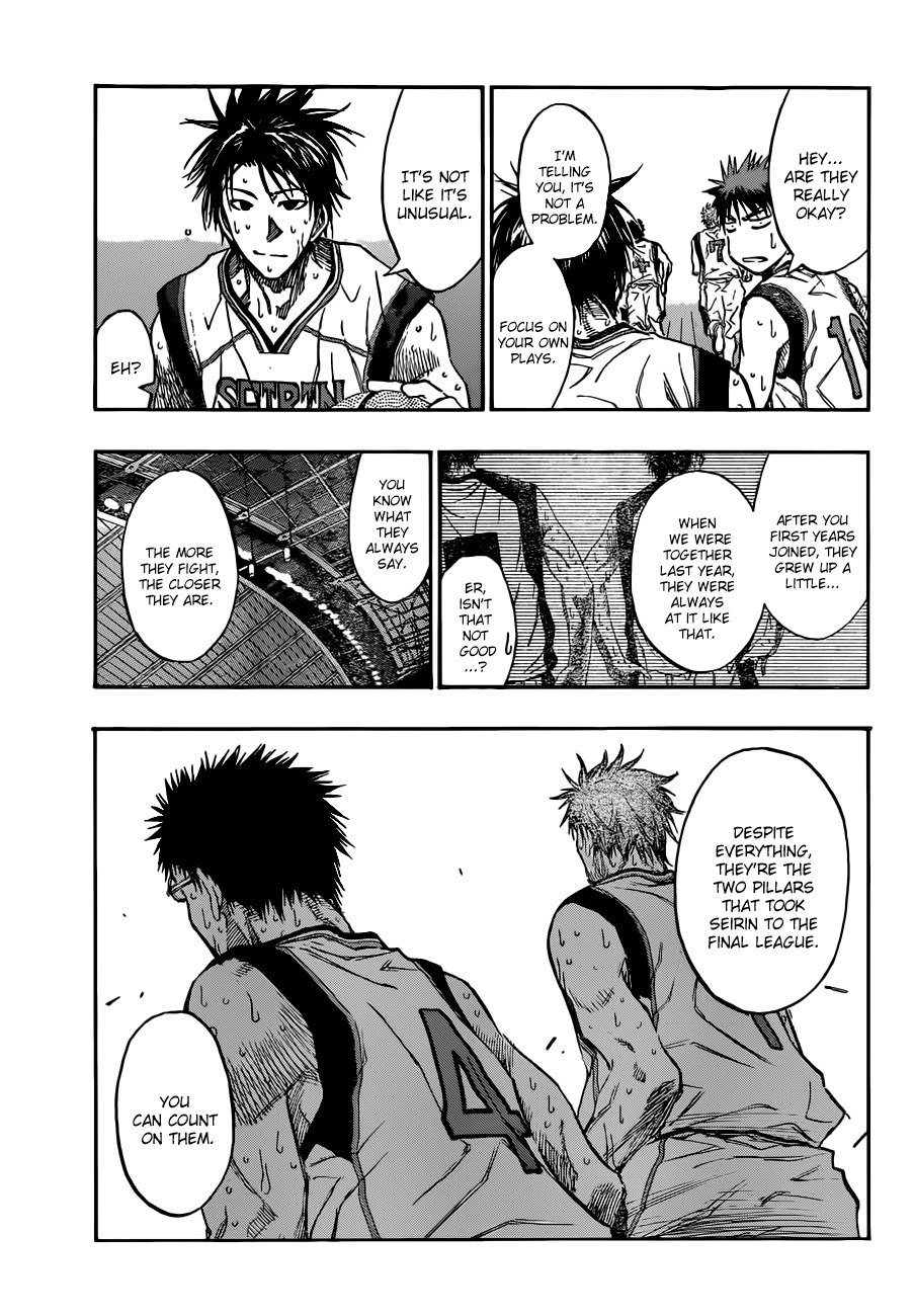 Kuroko no Basket Chapter 194 page 11 - Chapter 194: In order to win