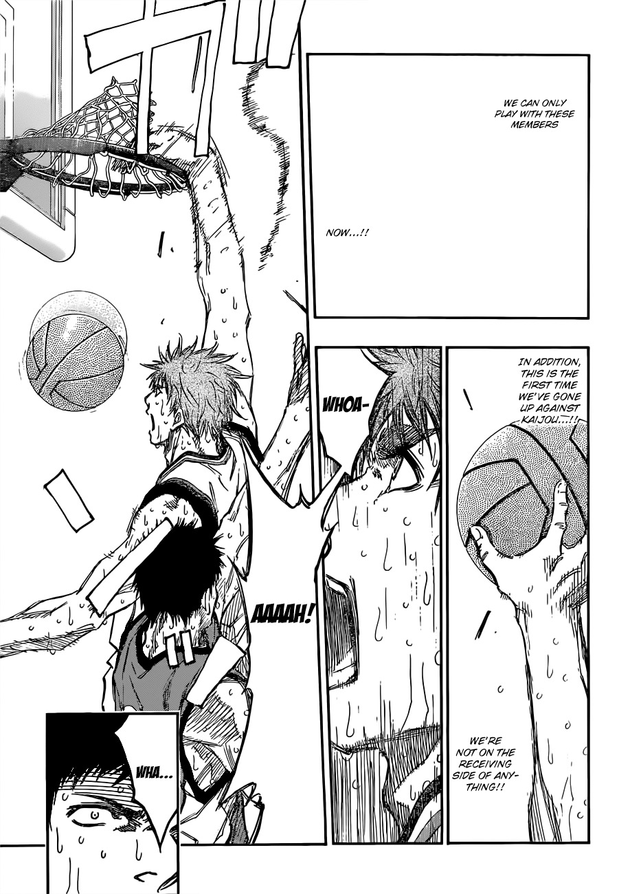 Kuroko no Basket Chapter 194 page 13 - Chapter 194: In order to win
