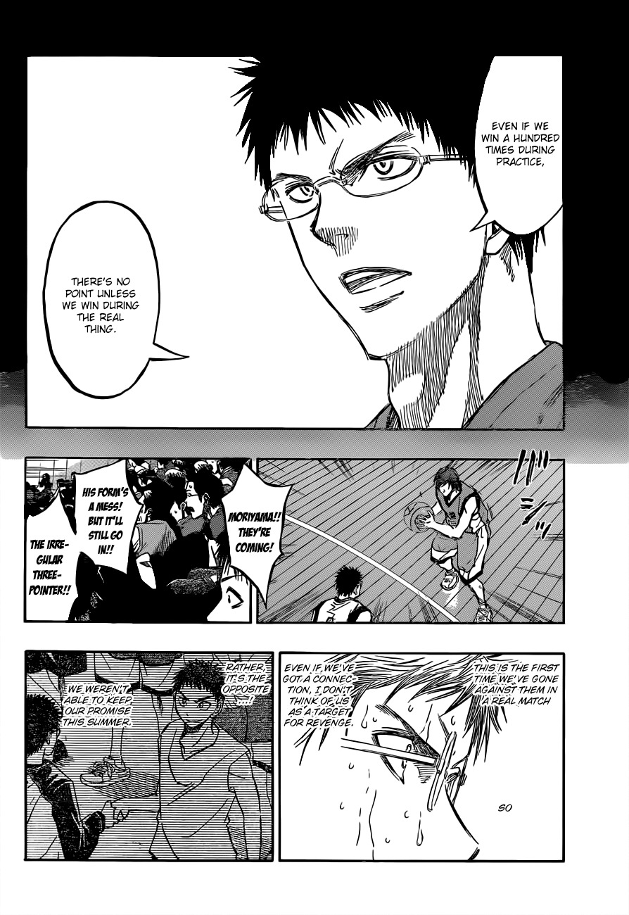 Kuroko no Basket Chapter 194 page 16 - Chapter 194: In order to win