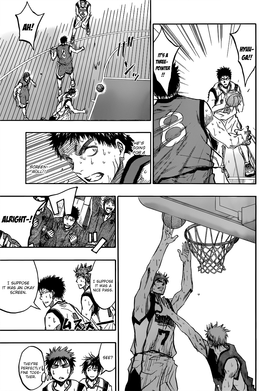 Kuroko no Basket Chapter 194 page 19 - Chapter 194: In order to win