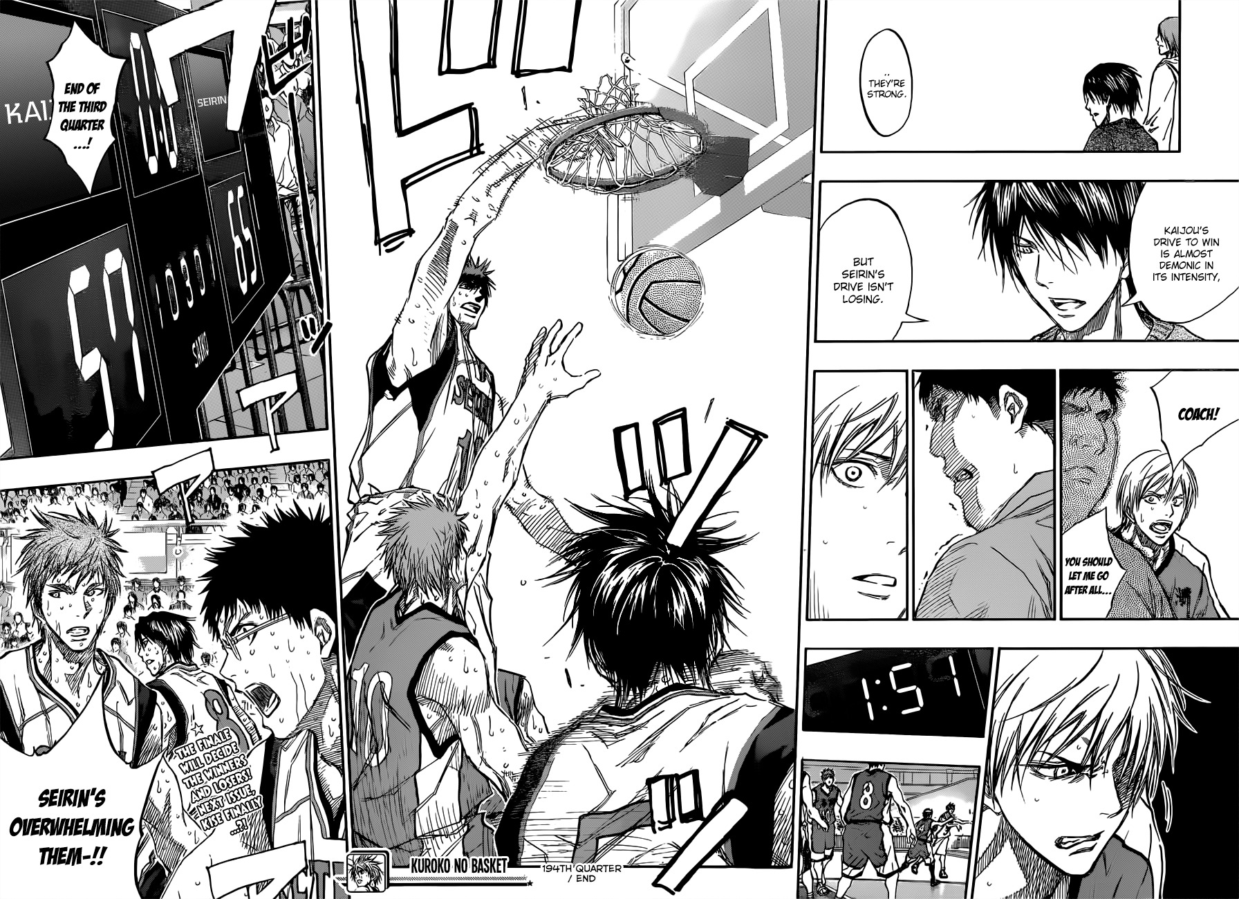 Kuroko no Basket Chapter 194 page 20 - Chapter 194: In order to win