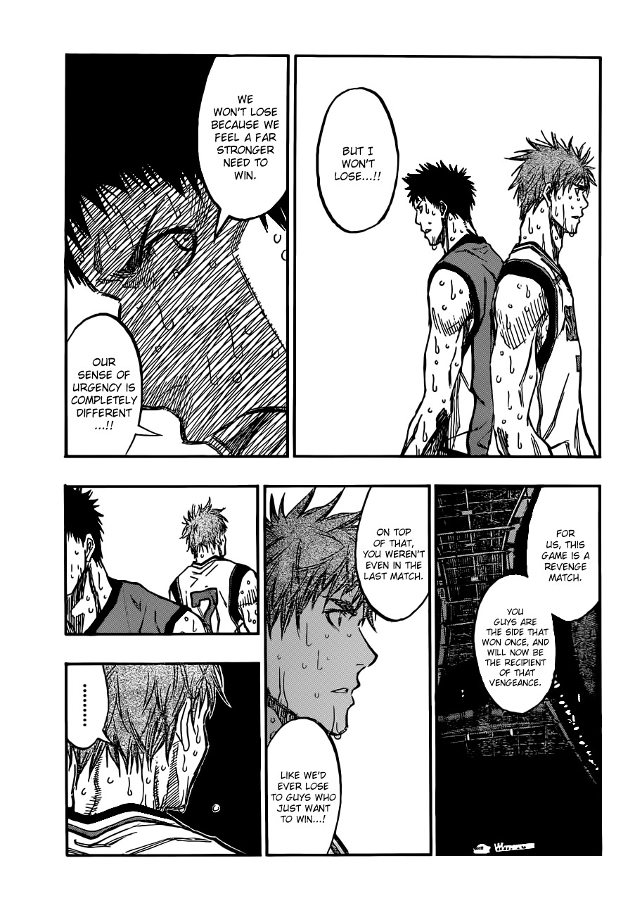 Kuroko no Basket Chapter 194 page 7 - Chapter 194: In order to win