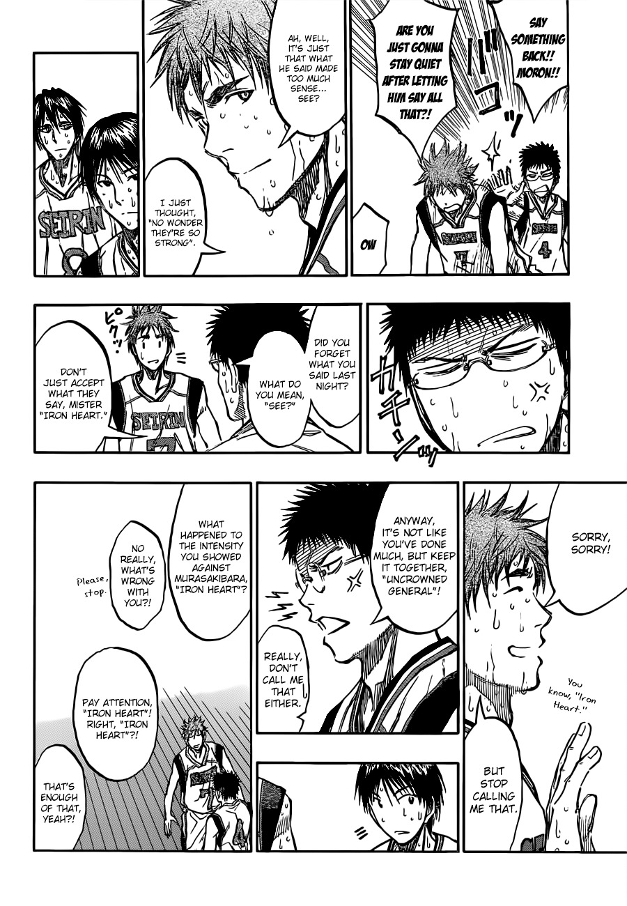 Kuroko no Basket Chapter 194 page 8 - Chapter 194: In order to win