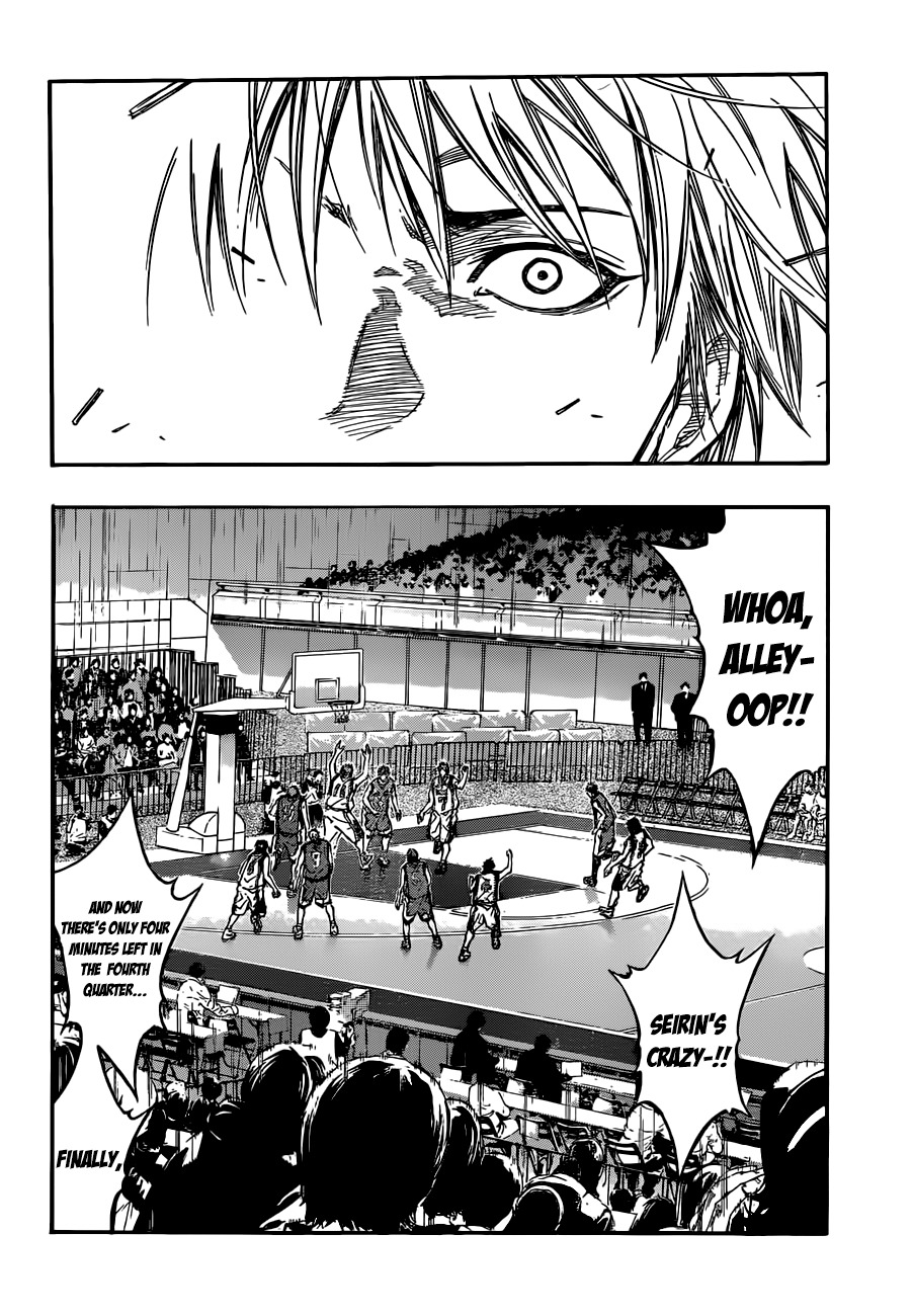 Kuroko no Basket Chapter 195 page 14 - Chapter 195: It's The Climax