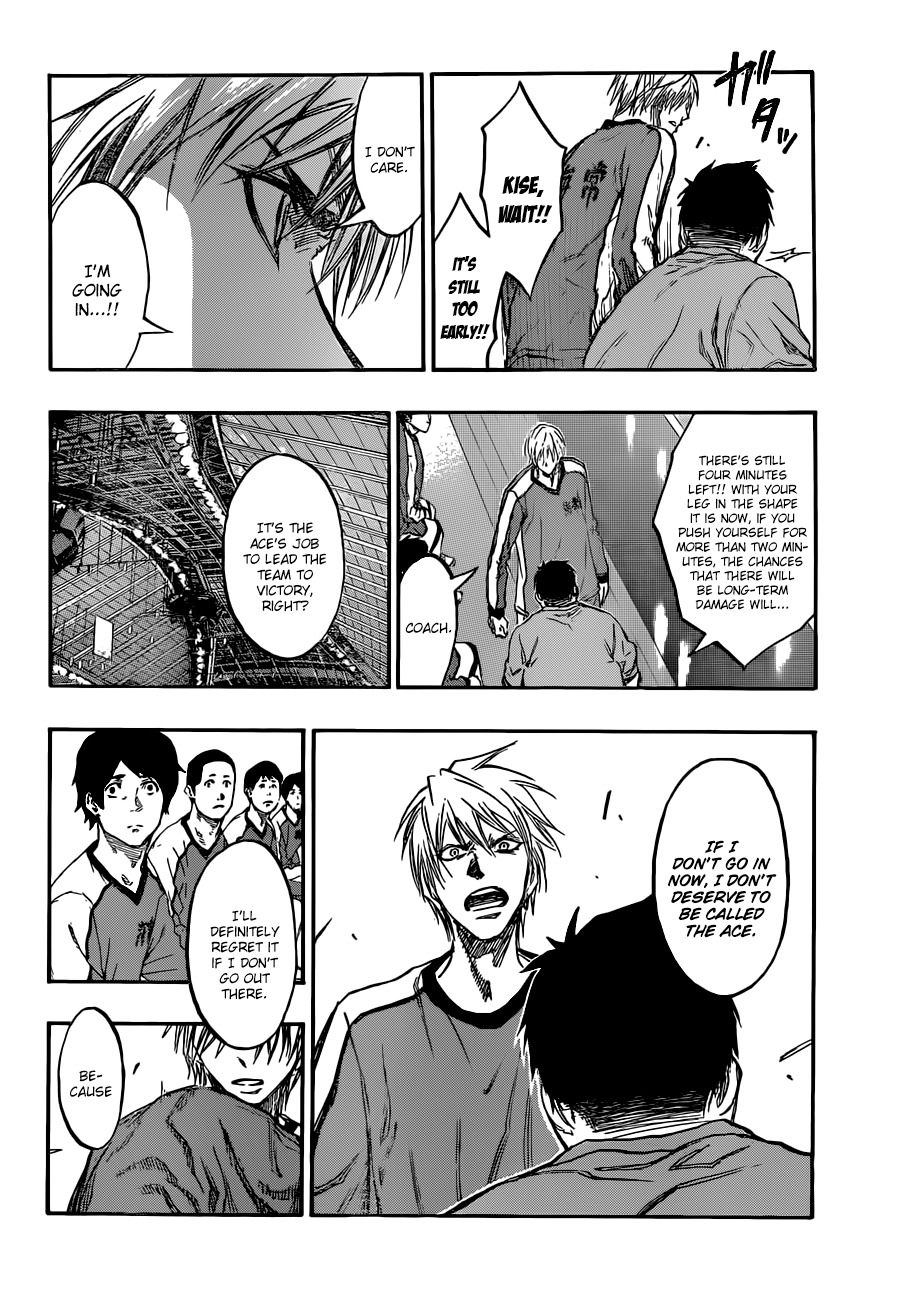 Kuroko no Basket Chapter 195 page 16 - Chapter 195: It's The Climax