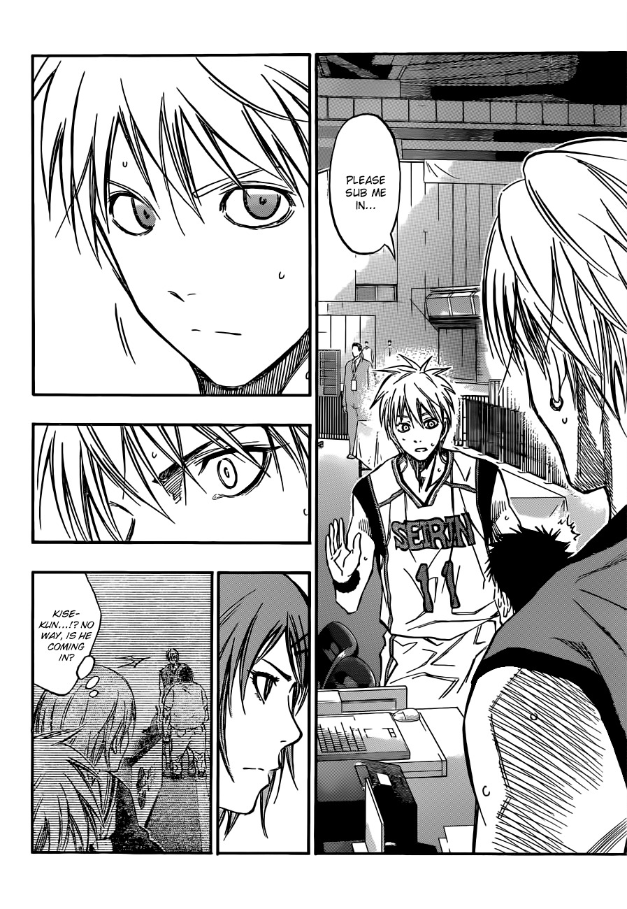 Kuroko no Basket Chapter 195 page 18 - Chapter 195: It's The Climax