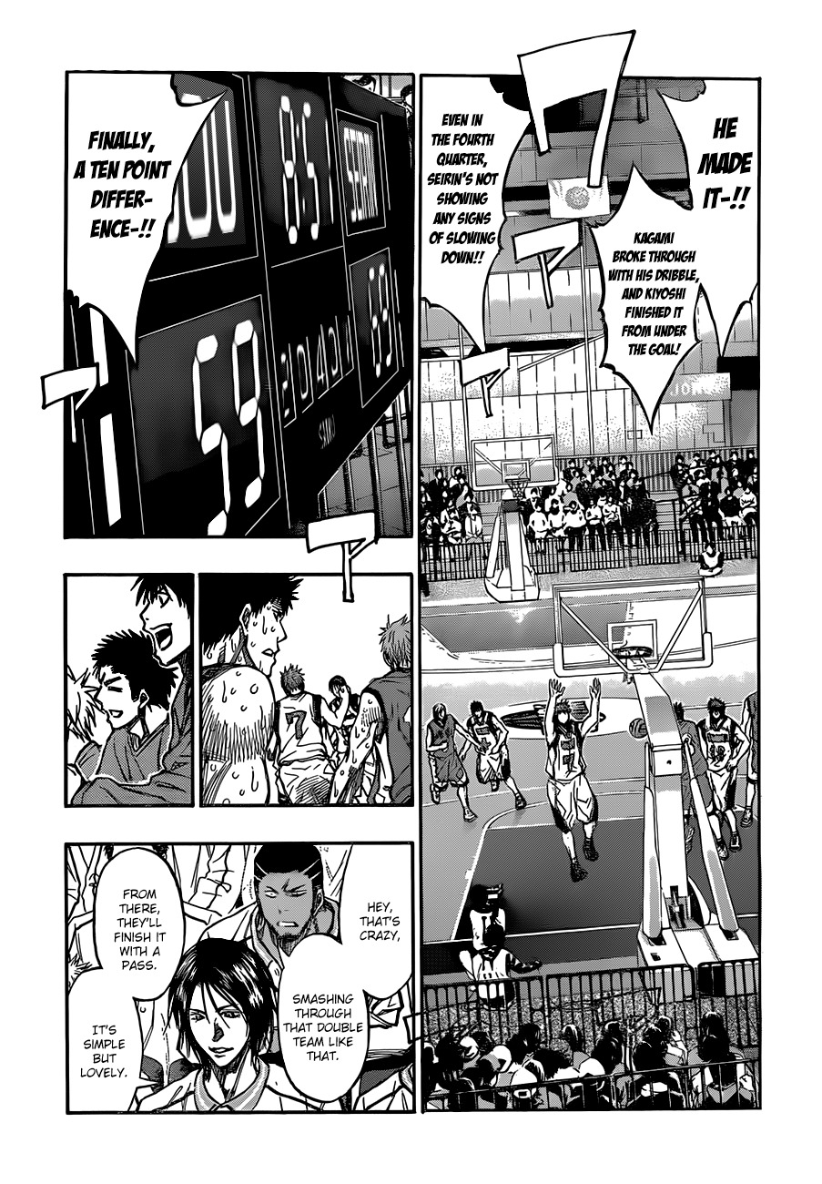 Kuroko no Basket Chapter 195 page 7 - Chapter 195: It's The Climax