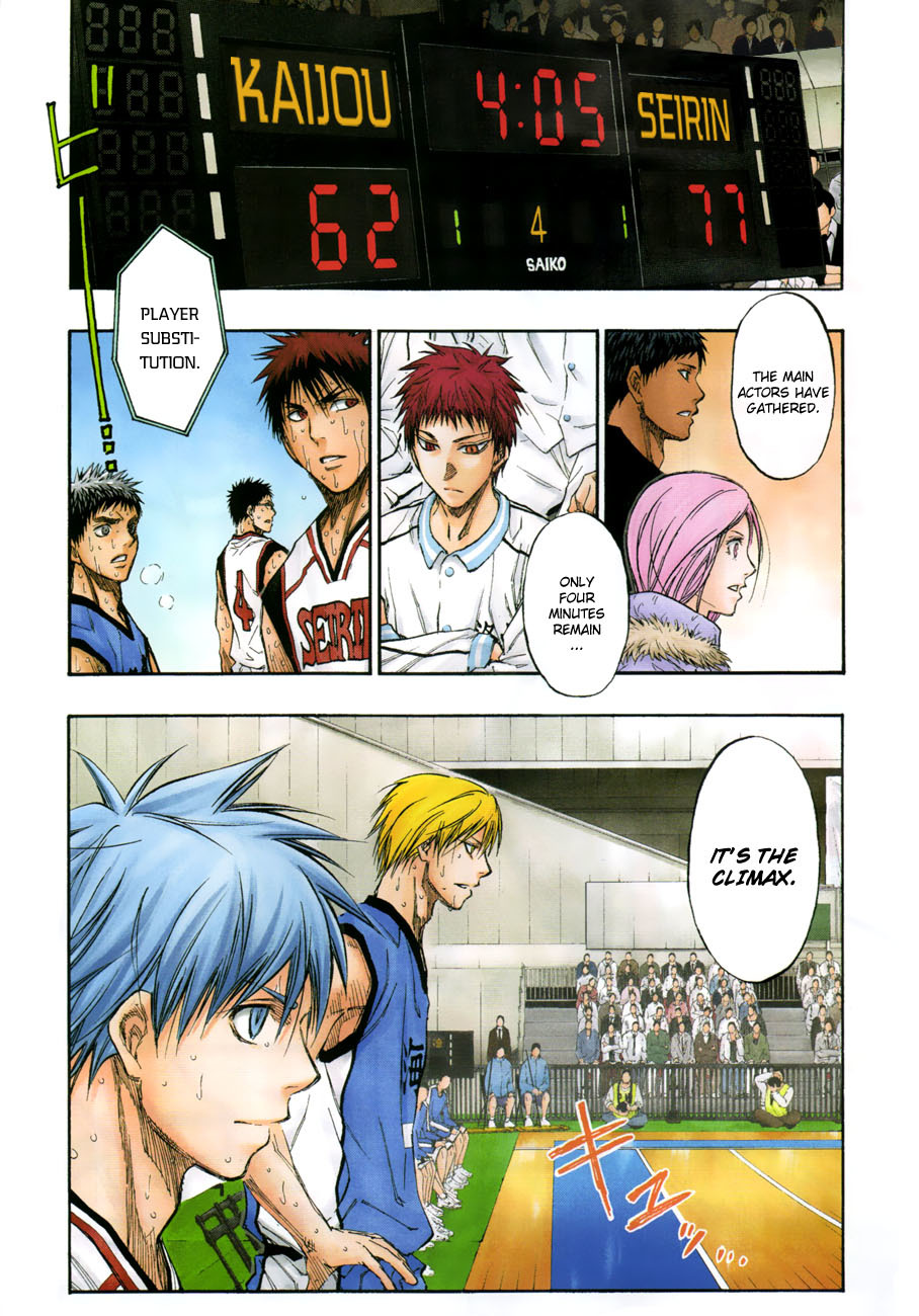 Kuroko no Basket Chapter 196 page 1 - Chapter 196: We Can't Let Our Guard Down For A Second