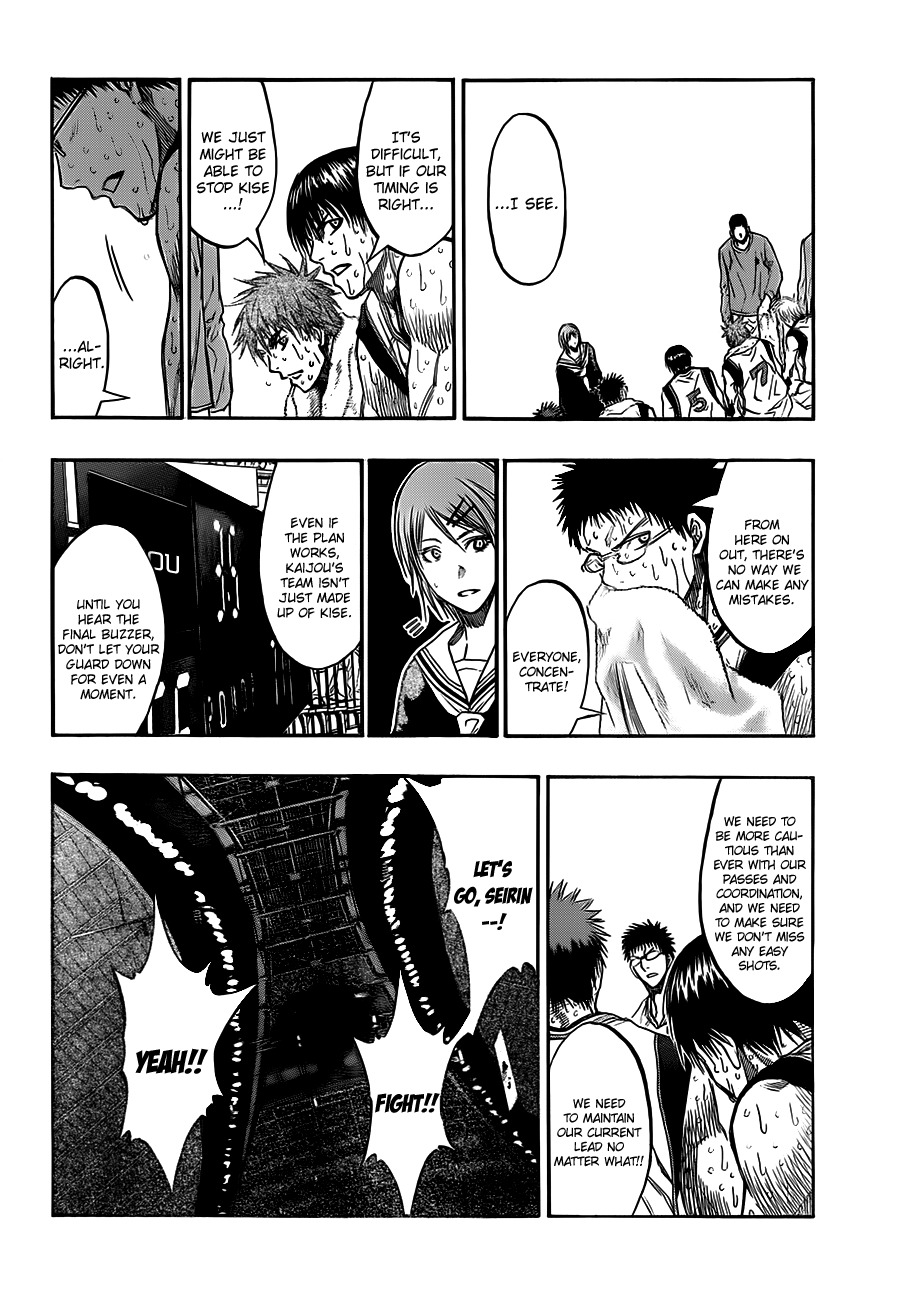 Kuroko no Basket Chapter 197 page 6 - Chapter 197: They'll Get Devoured