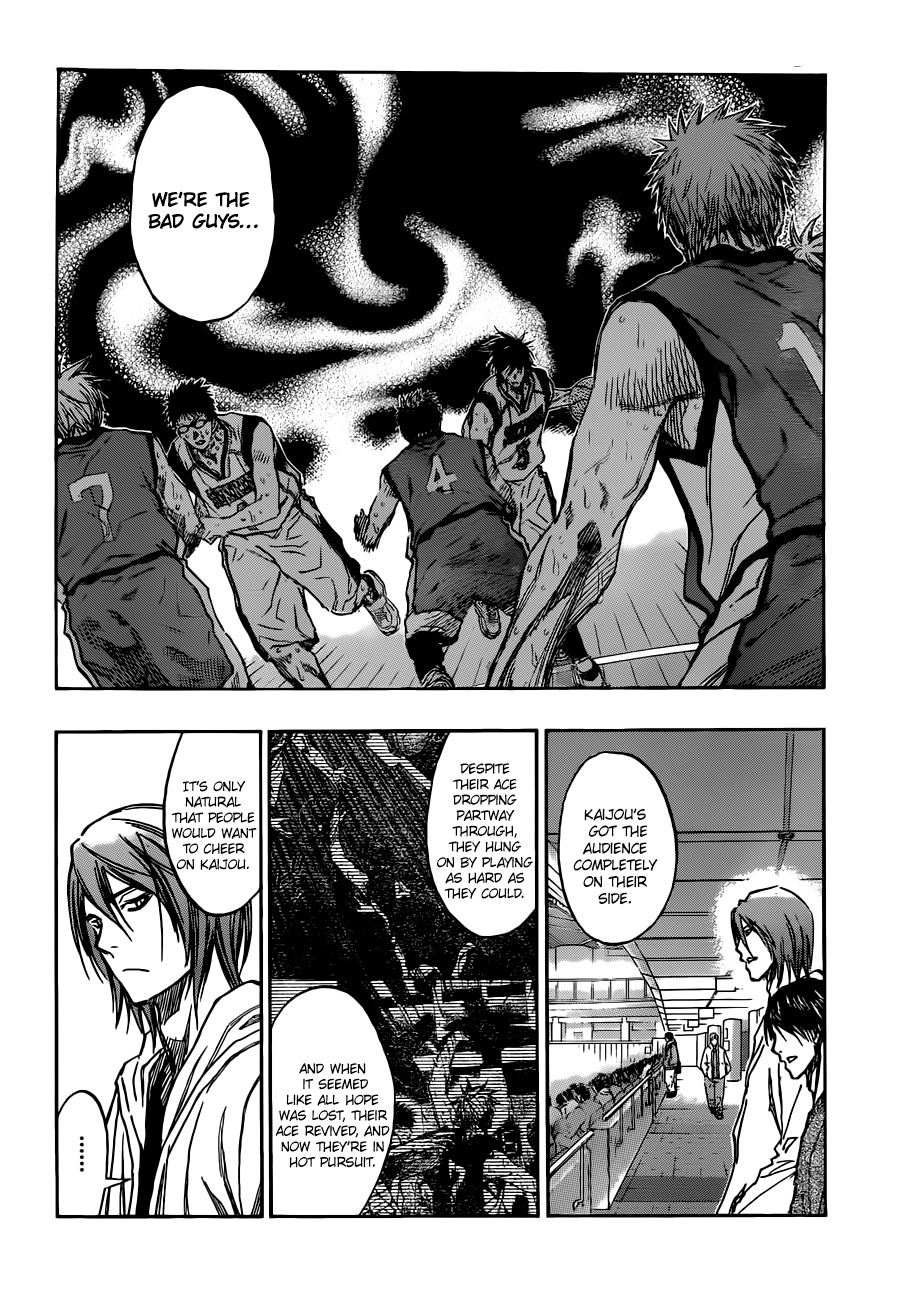 Kuroko no Basket Chapter 198 page 10 - Chapter 198: This Time, For Sure