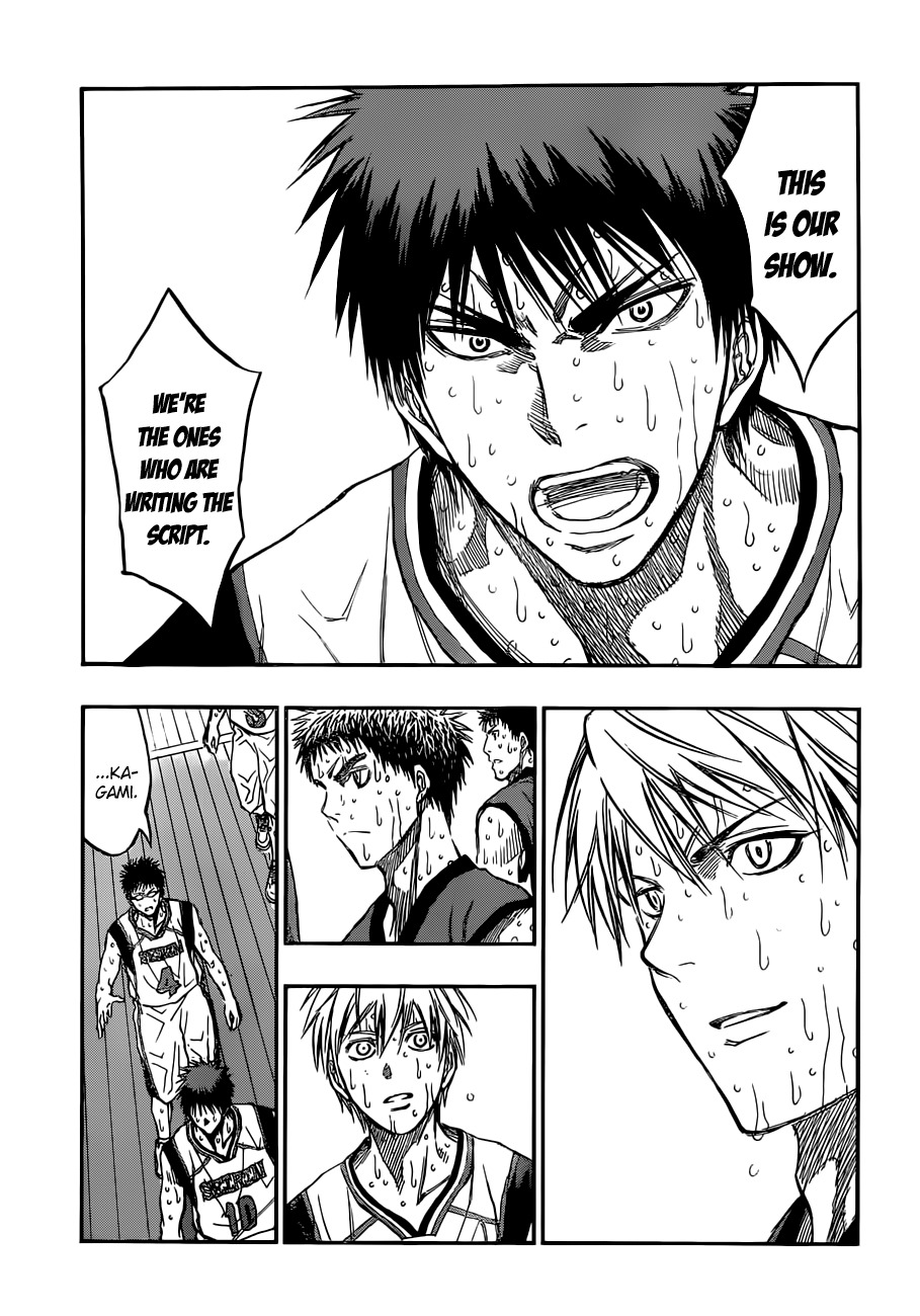 Kuroko no Basket Chapter 198 page 19 - Chapter 198: This Time, For Sure