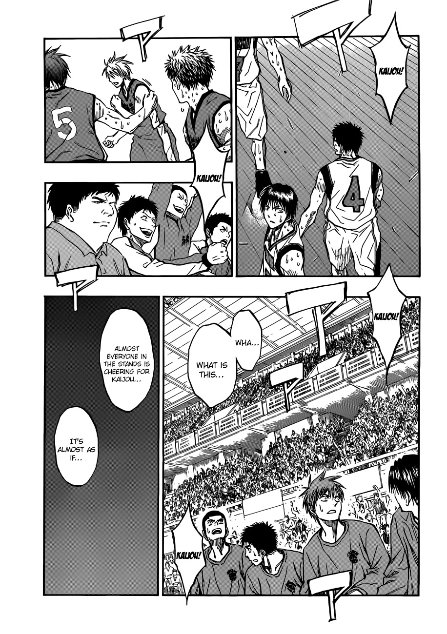 Kuroko no Basket Chapter 198 page 9 - Chapter 198: This Time, For Sure
