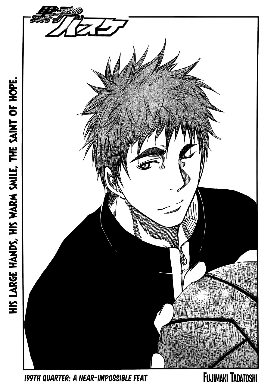 Kuroko no Basket Chapter 199 page 1 - Chapter 199: A Near-Impossible Feat