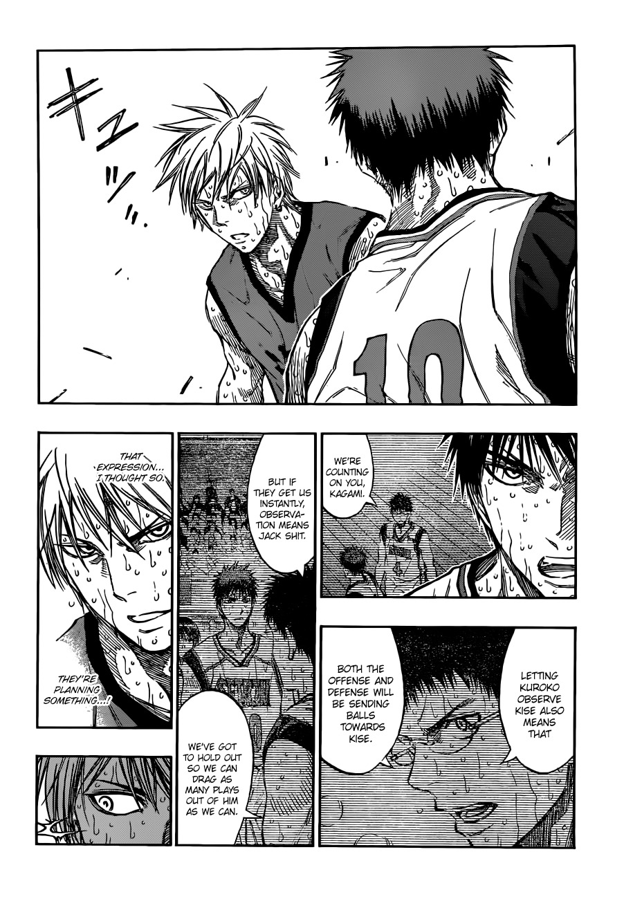 Kuroko no Basket Chapter 199 page 10 - Chapter 199: A Near-Impossible Feat