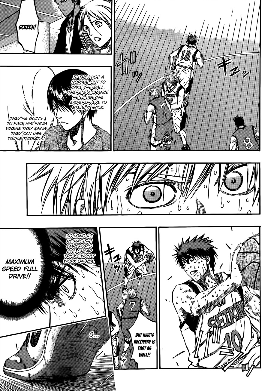 Kuroko no Basket Chapter 199 page 11 - Chapter 199: A Near-Impossible Feat