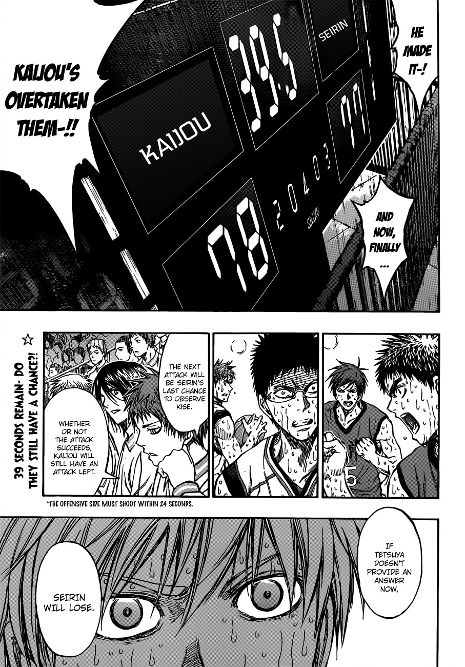 Kuroko no Basket Chapter 199 page 21 - Chapter 199: A Near-Impossible Feat