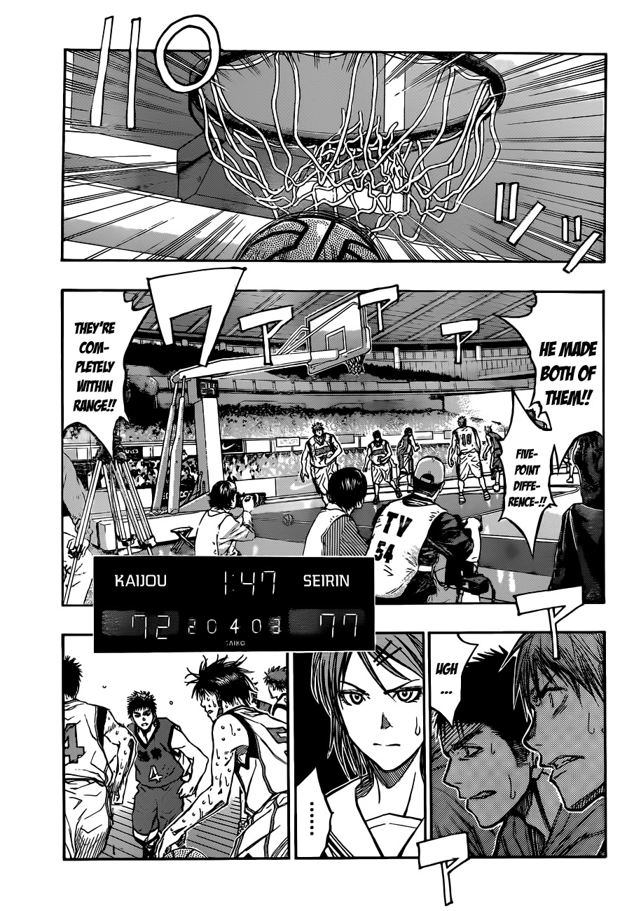 Kuroko no Basket Chapter 199 page 9 - Chapter 199: A Near-Impossible Feat