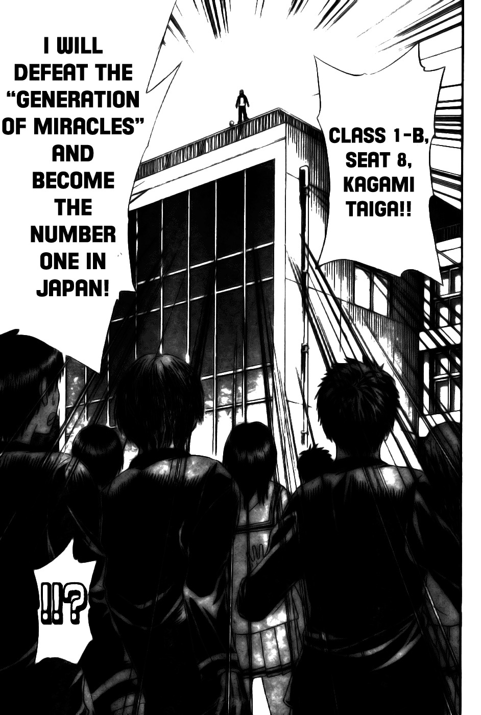 Kuroko no Basket Chapter 2 page 15 - Chapter 2: Monday at 8:40 on the Rooftop
