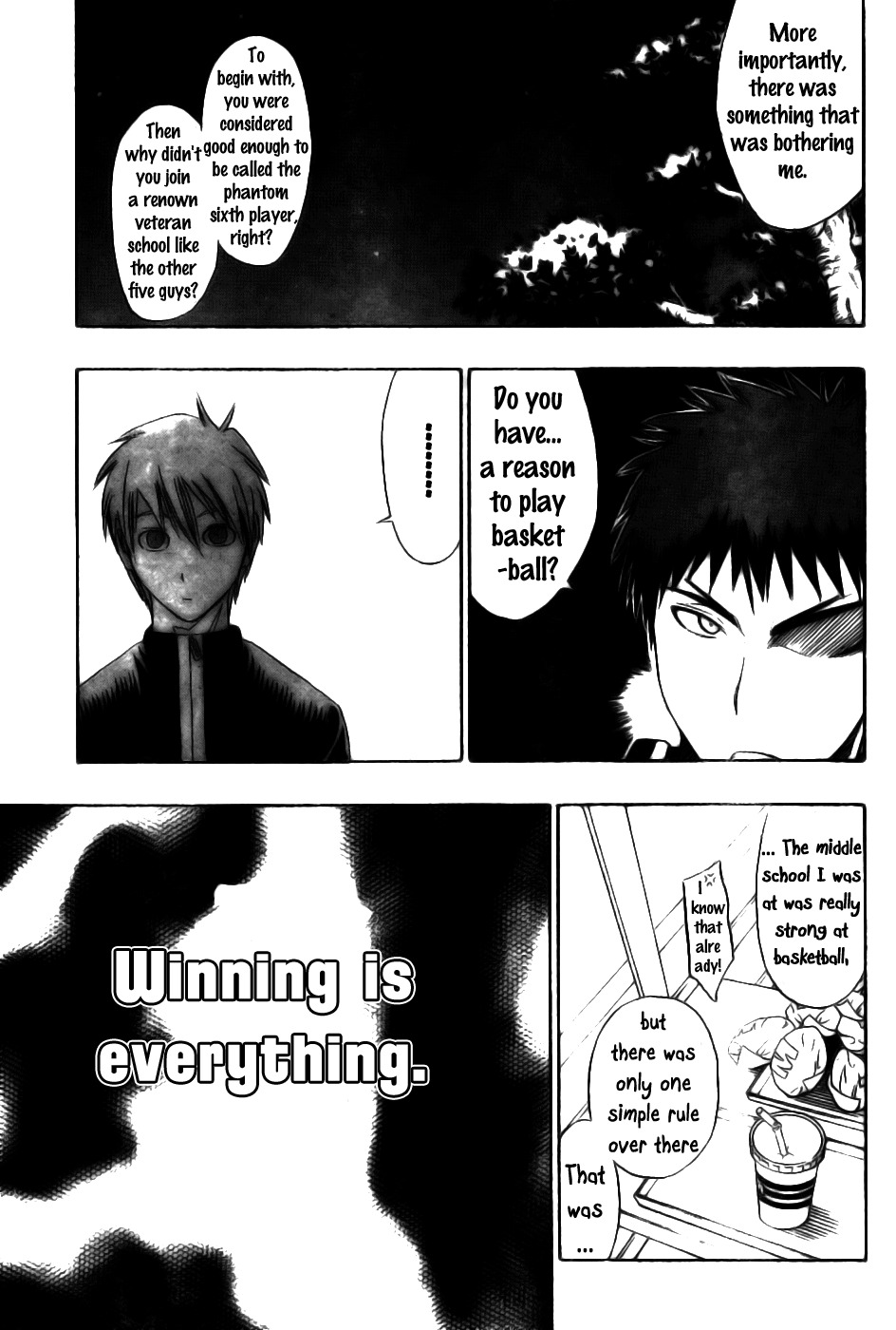 Kuroko no Basket Chapter 2 page 19 - Chapter 2: Monday at 8:40 on the Rooftop