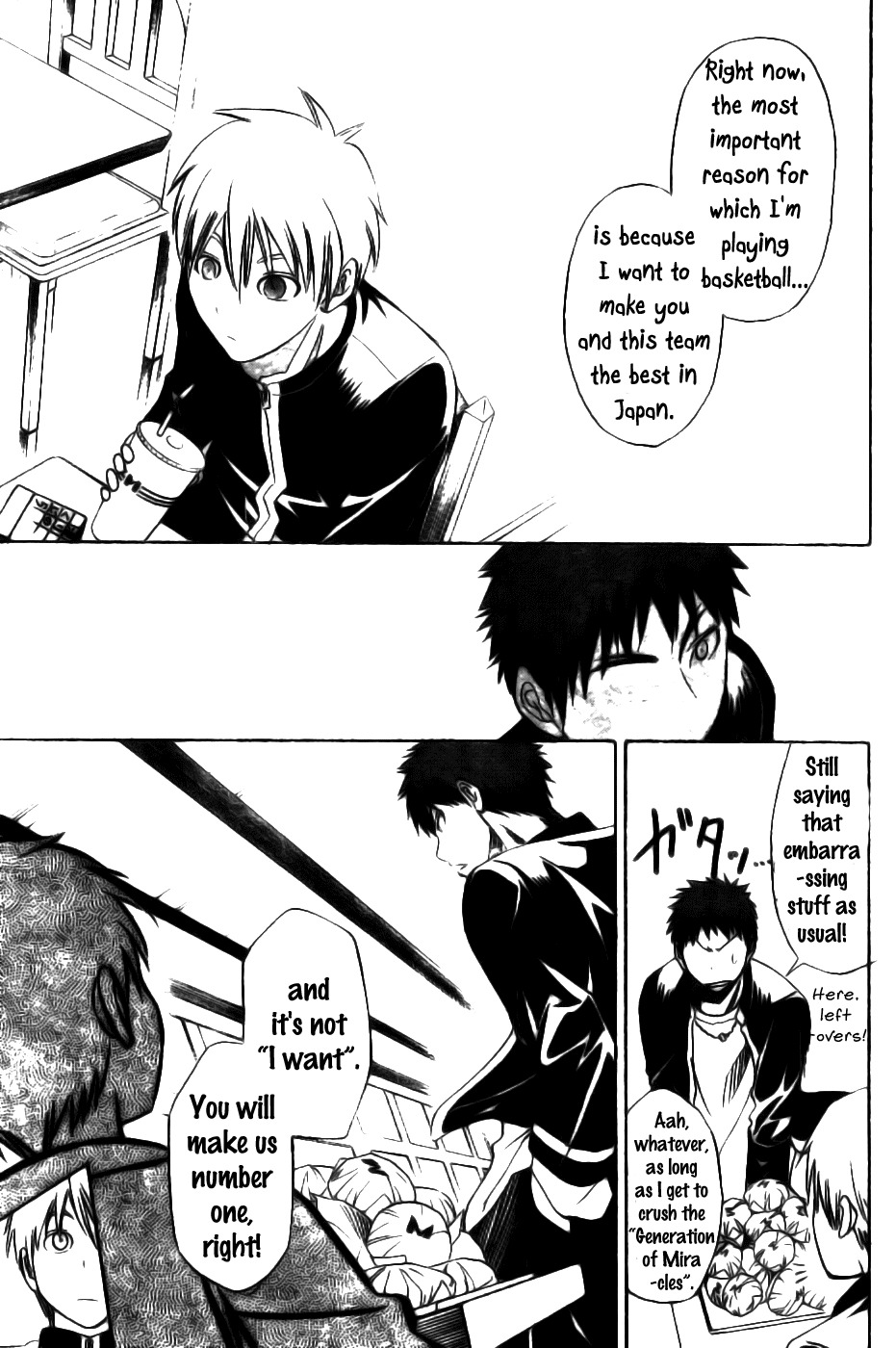 Kuroko no Basket Chapter 2 page 21 - Chapter 2: Monday at 8:40 on the Rooftop
