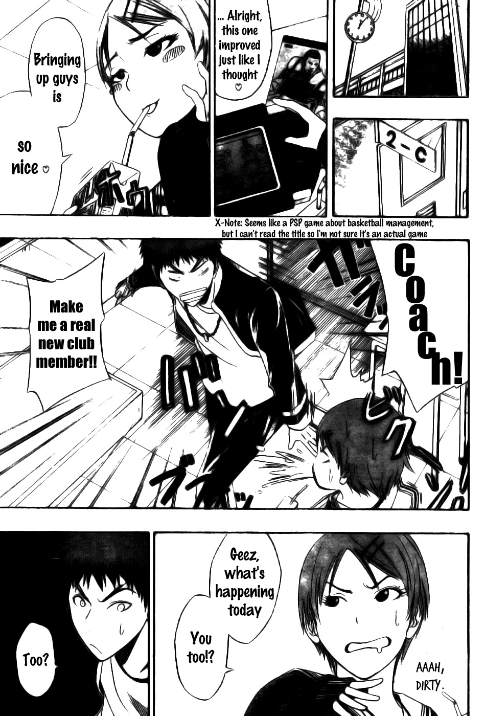 Kuroko no Basket Chapter 2 page 5 - Chapter 2: Monday at 8:40 on the Rooftop