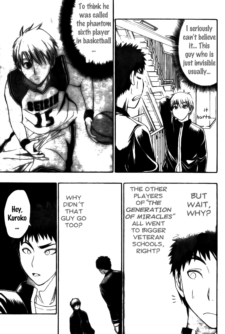 Kuroko no Basket Chapter 2 page 9 - Chapter 2: Monday at 8:40 on the Rooftop