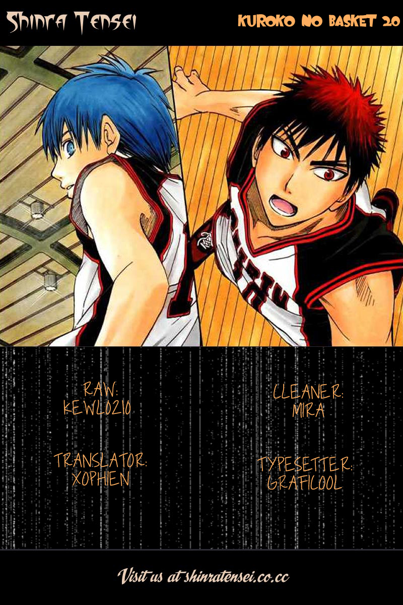 Kuroko no Basket Chapter 20 page 22 - Chapter 20: It Will Be All Right