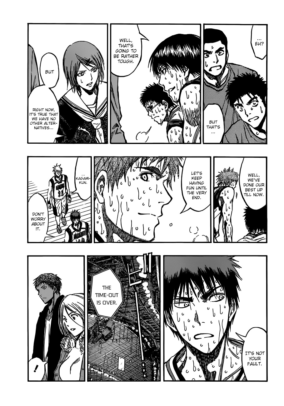 Kuroko no Basket Chapter 200 page 7 - Chapter 200: I've Found The Answer