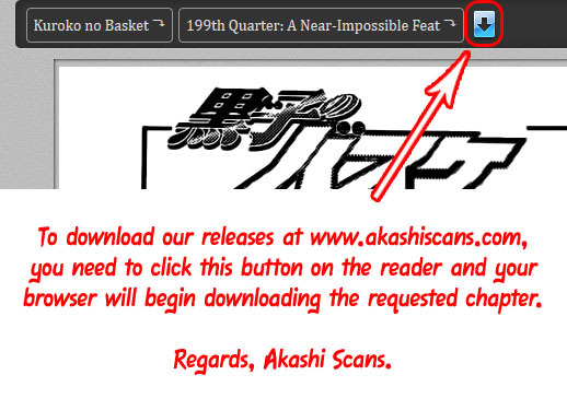 Kuroko no Basket Chapter 201 page 1 - Chapter 201: It's According To Plan
