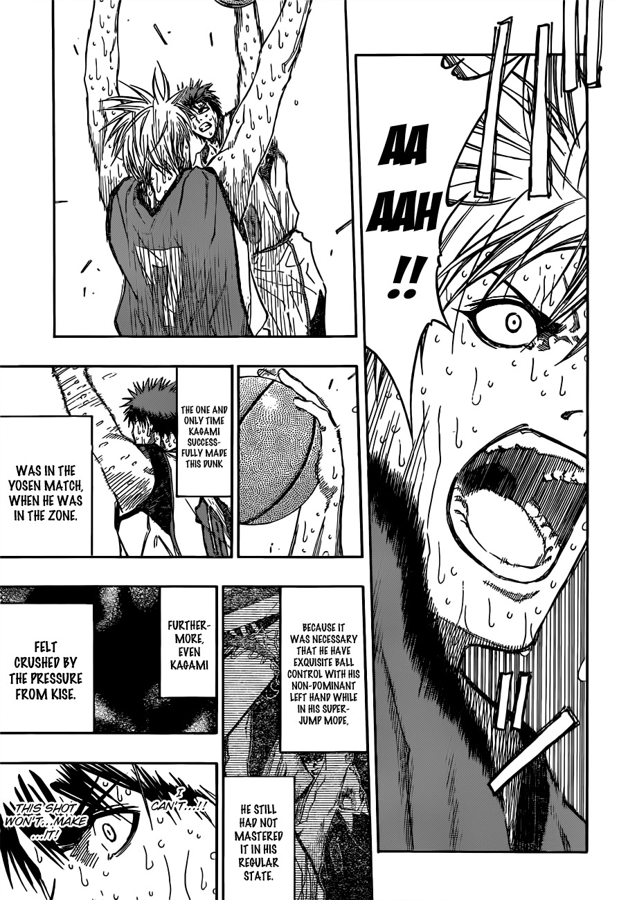 Kuroko no Basket Chapter 202 page 13 - Chapter 202: I Never Expected…