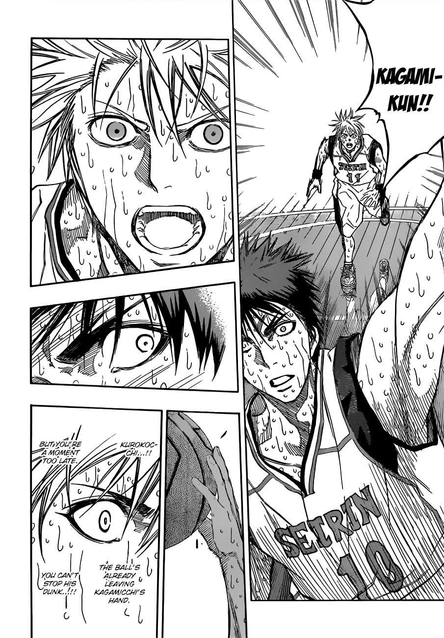 Kuroko no Basket Chapter 202 page 14 - Chapter 202: I Never Expected…