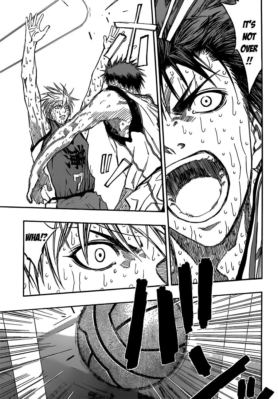 Kuroko no Basket Chapter 202 page 15 - Chapter 202: I Never Expected…