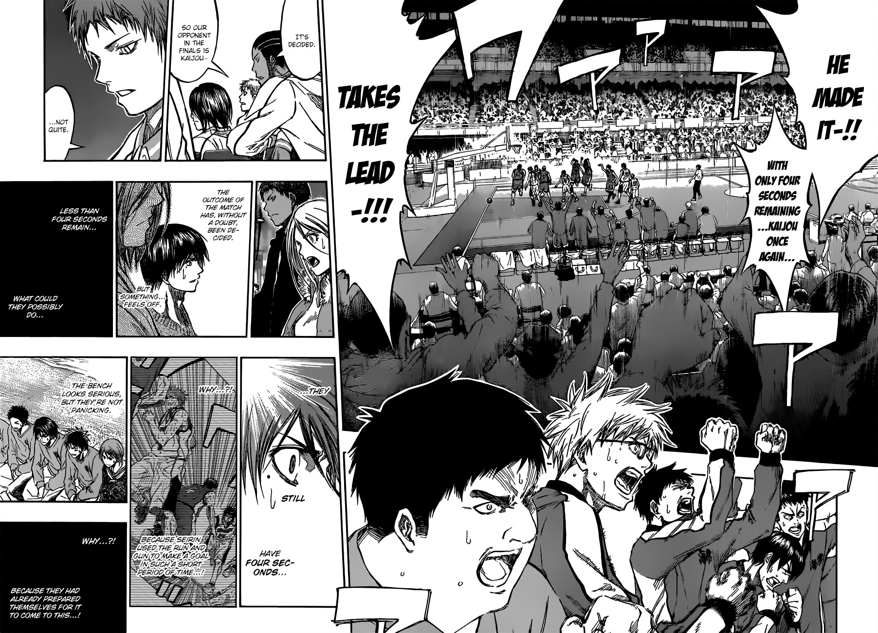 Kuroko no Basket Chapter 202 page 4 - Chapter 202: I Never Expected…
