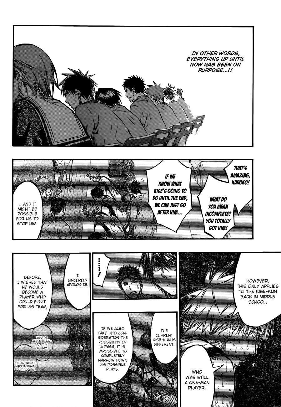 Kuroko no Basket Chapter 202 page 5 - Chapter 202: I Never Expected…