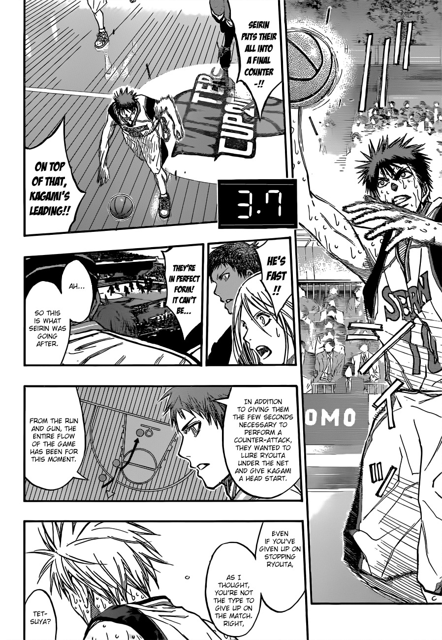 Kuroko no Basket Chapter 202 page 8 - Chapter 202: I Never Expected…