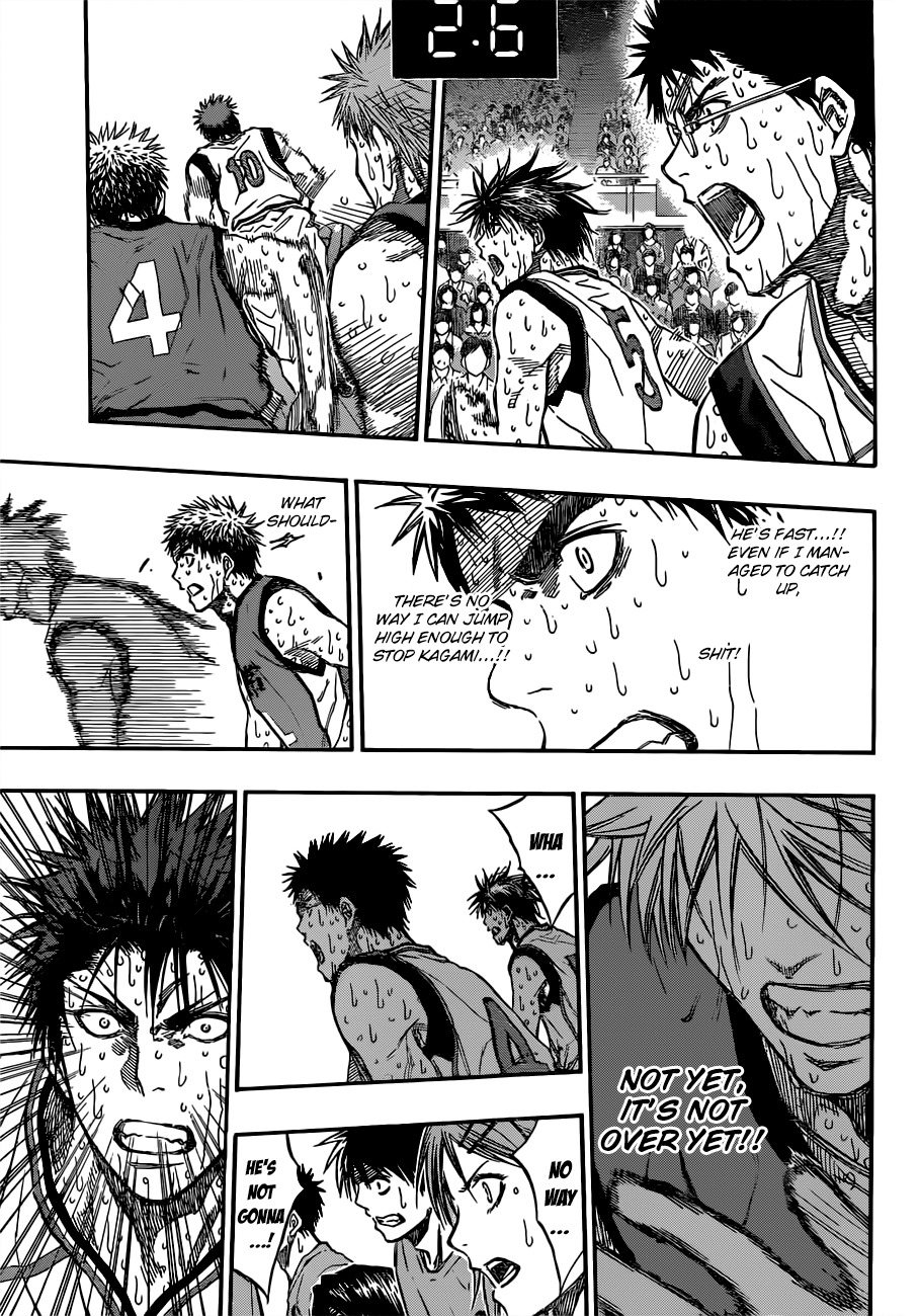 Kuroko no Basket Chapter 202 page 9 - Chapter 202: I Never Expected…