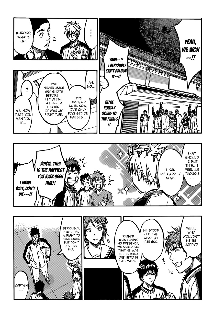 Kuroko no Basket Chapter 203 page 13 - Chapter 203: He's An Amazing Player