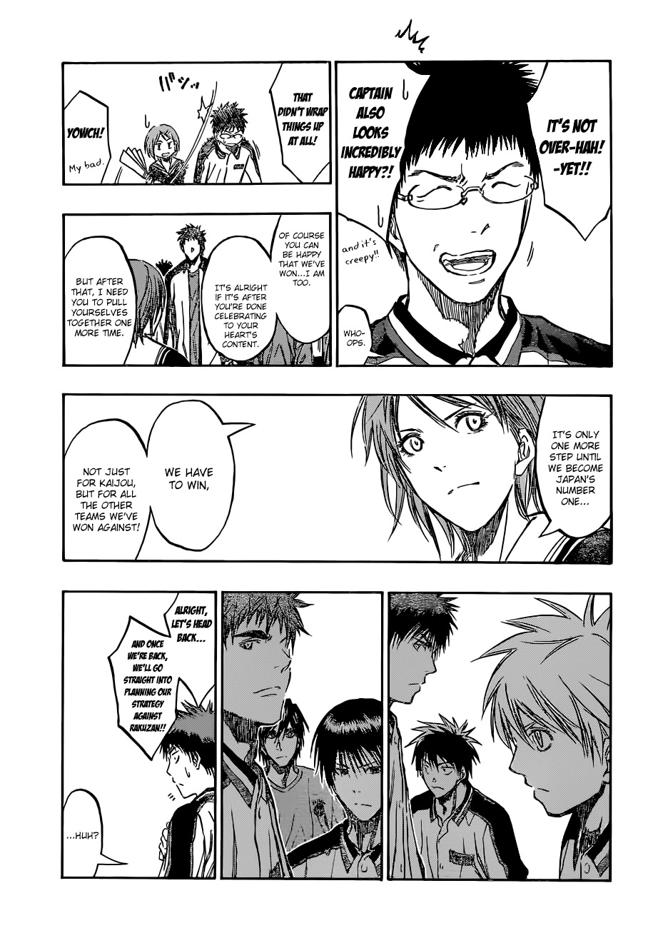 Kuroko no Basket Chapter 203 page 14 - Chapter 203: He's An Amazing Player