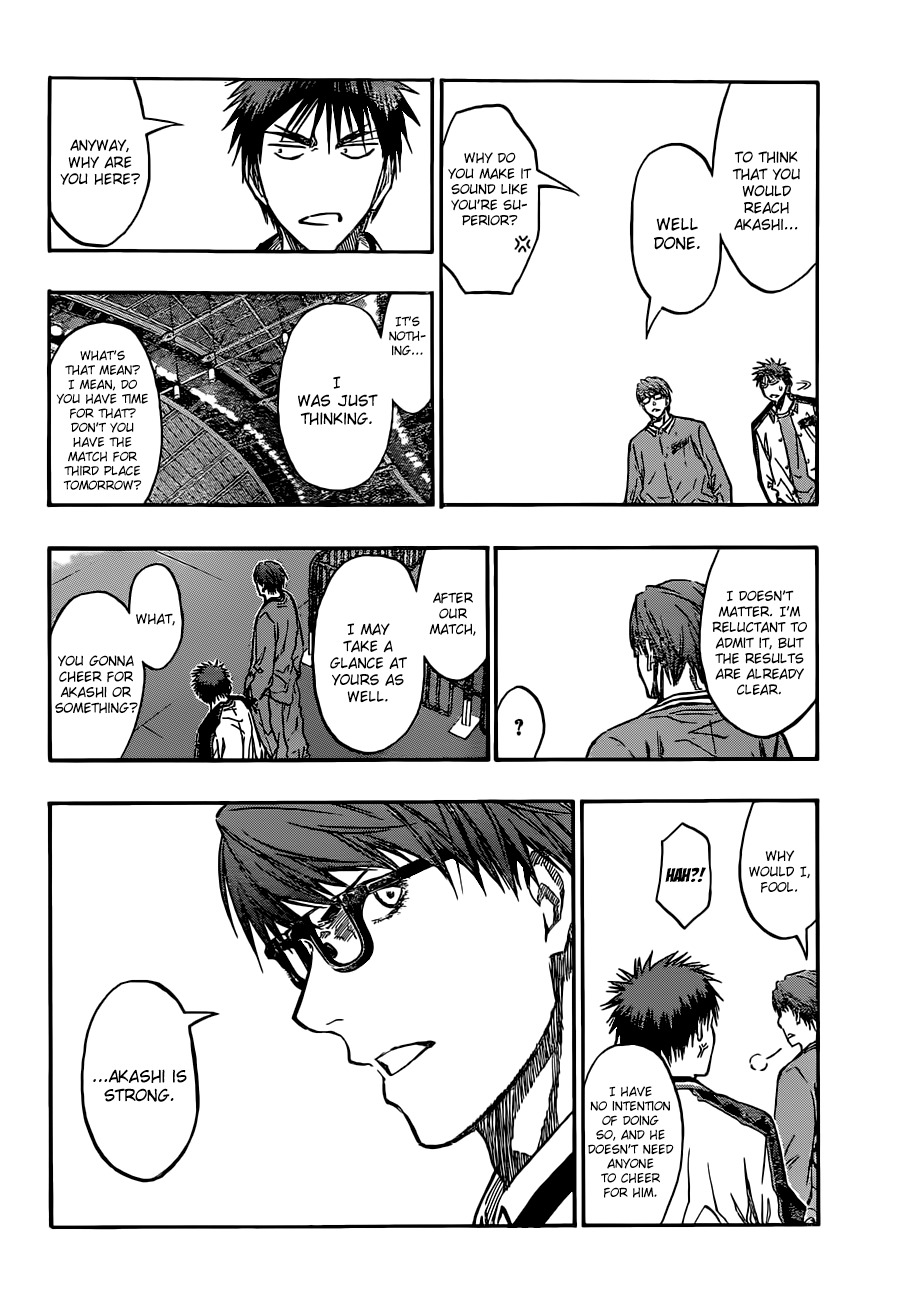 Kuroko no Basket Chapter 203 page 17 - Chapter 203: He's An Amazing Player