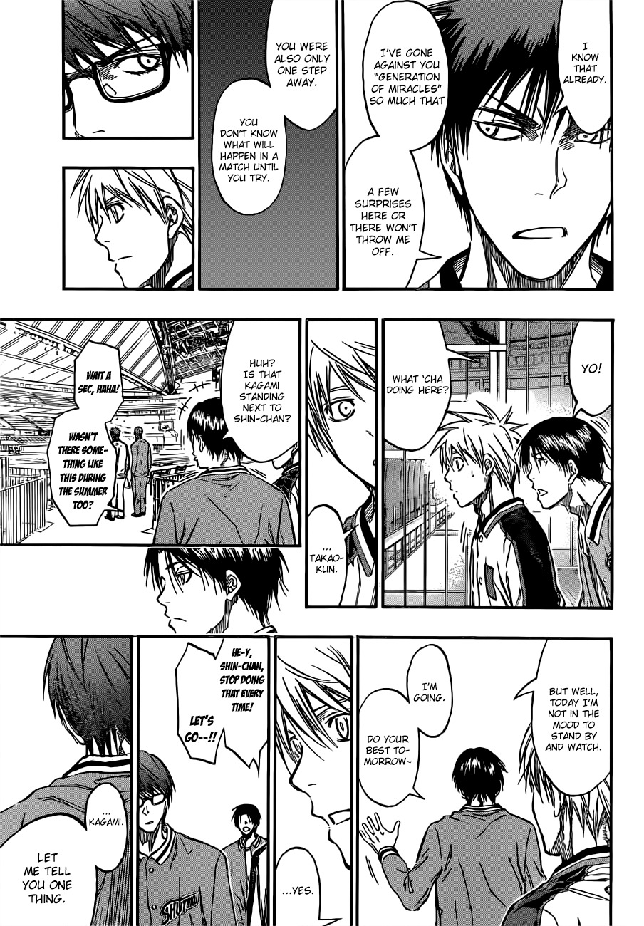 Kuroko no Basket Chapter 203 page 18 - Chapter 203: He's An Amazing Player