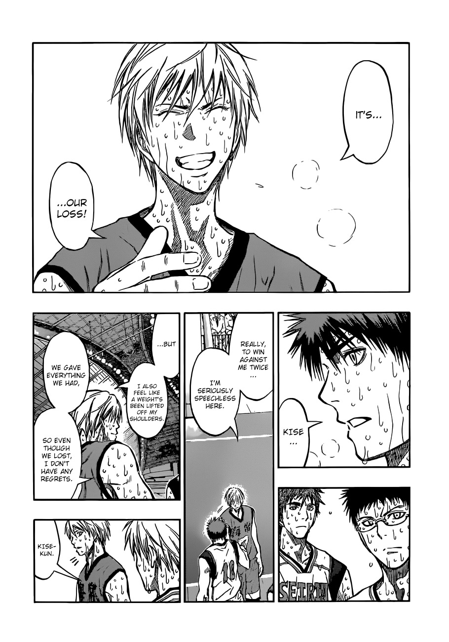 Kuroko no Basket Chapter 203 page 5 - Chapter 203: He's An Amazing Player