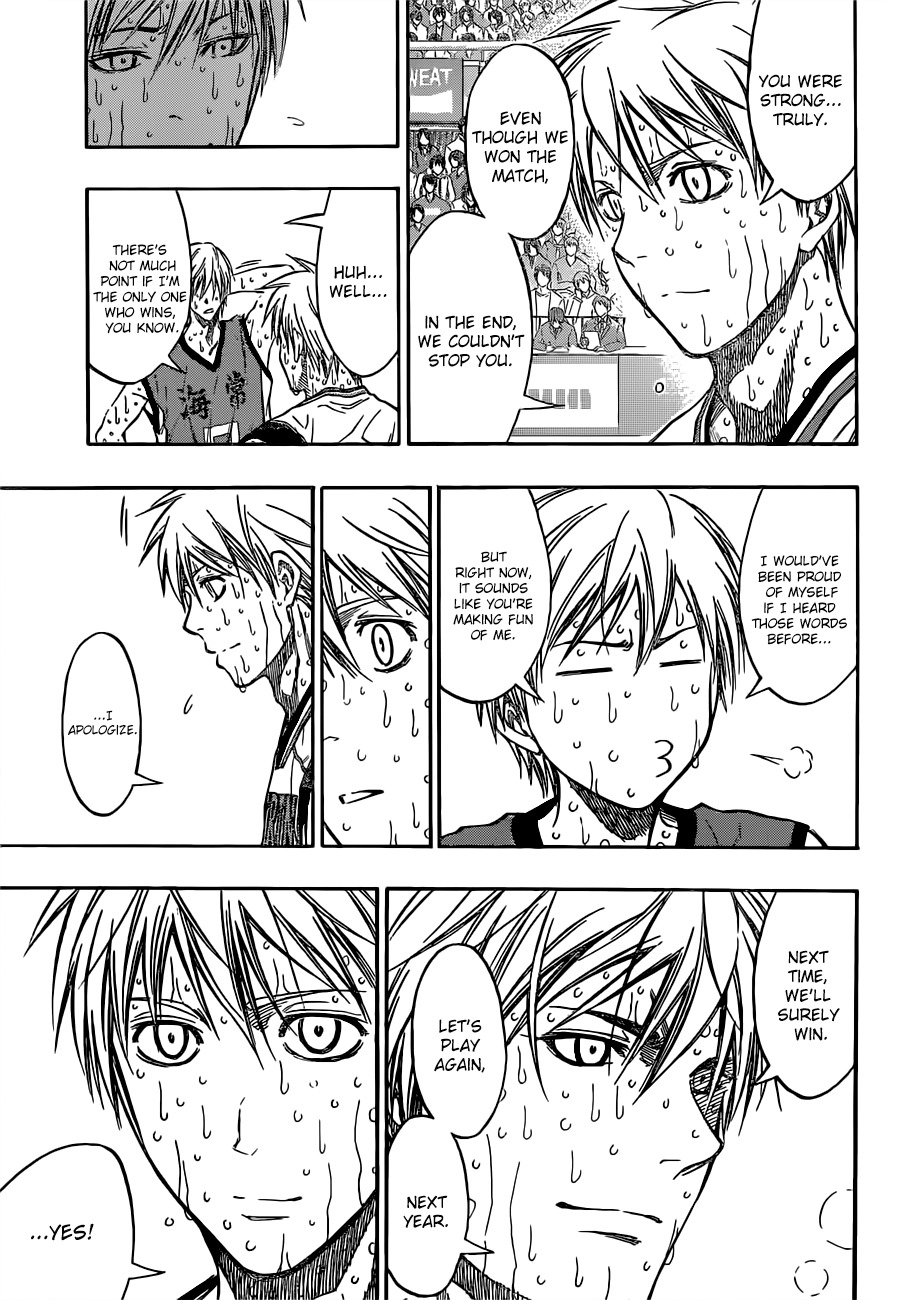 Kuroko no Basket Chapter 203 page 6 - Chapter 203: He's An Amazing Player