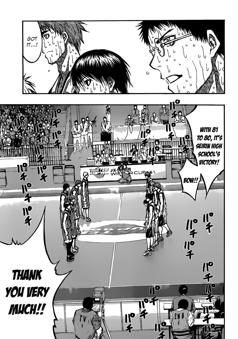 Kuroko no Basket Chapter 203 page 8 - Chapter 203: He's An Amazing Player