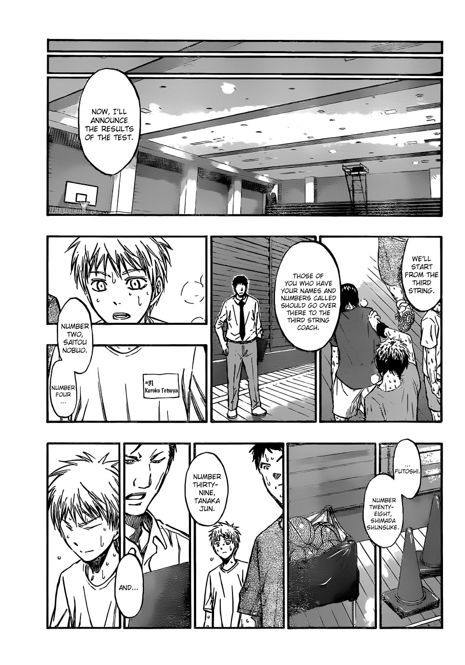 Kuroko no Basket Chapter 204 page 15 - Chapter 204: A Day Of Clear Blue Skies