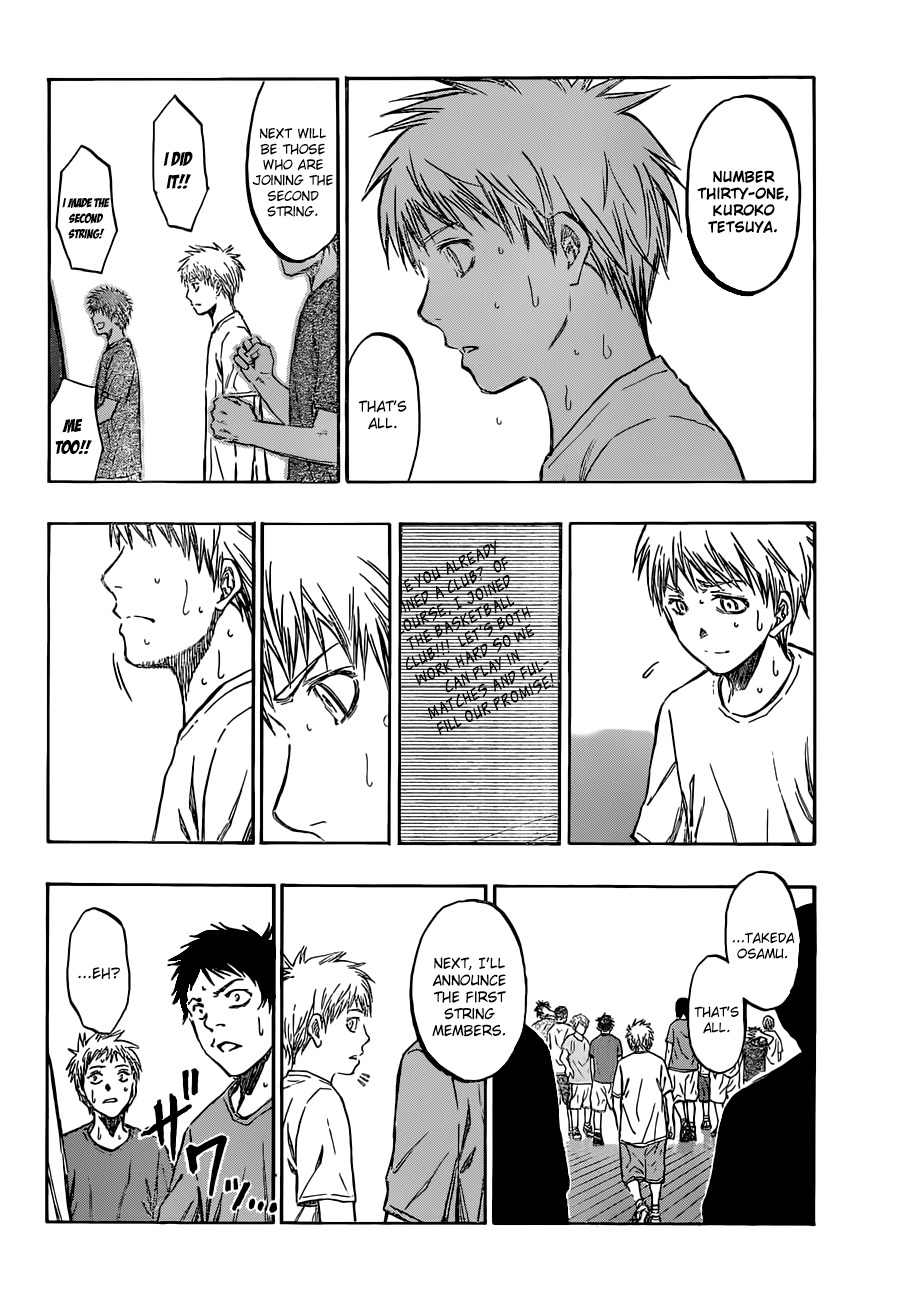 Kuroko no Basket Chapter 204 page 16 - Chapter 204: A Day Of Clear Blue Skies