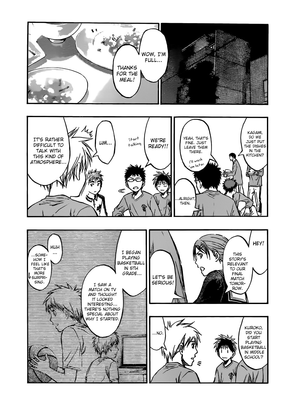Kuroko no Basket Chapter 204 page 3 - Chapter 204: A Day Of Clear Blue Skies