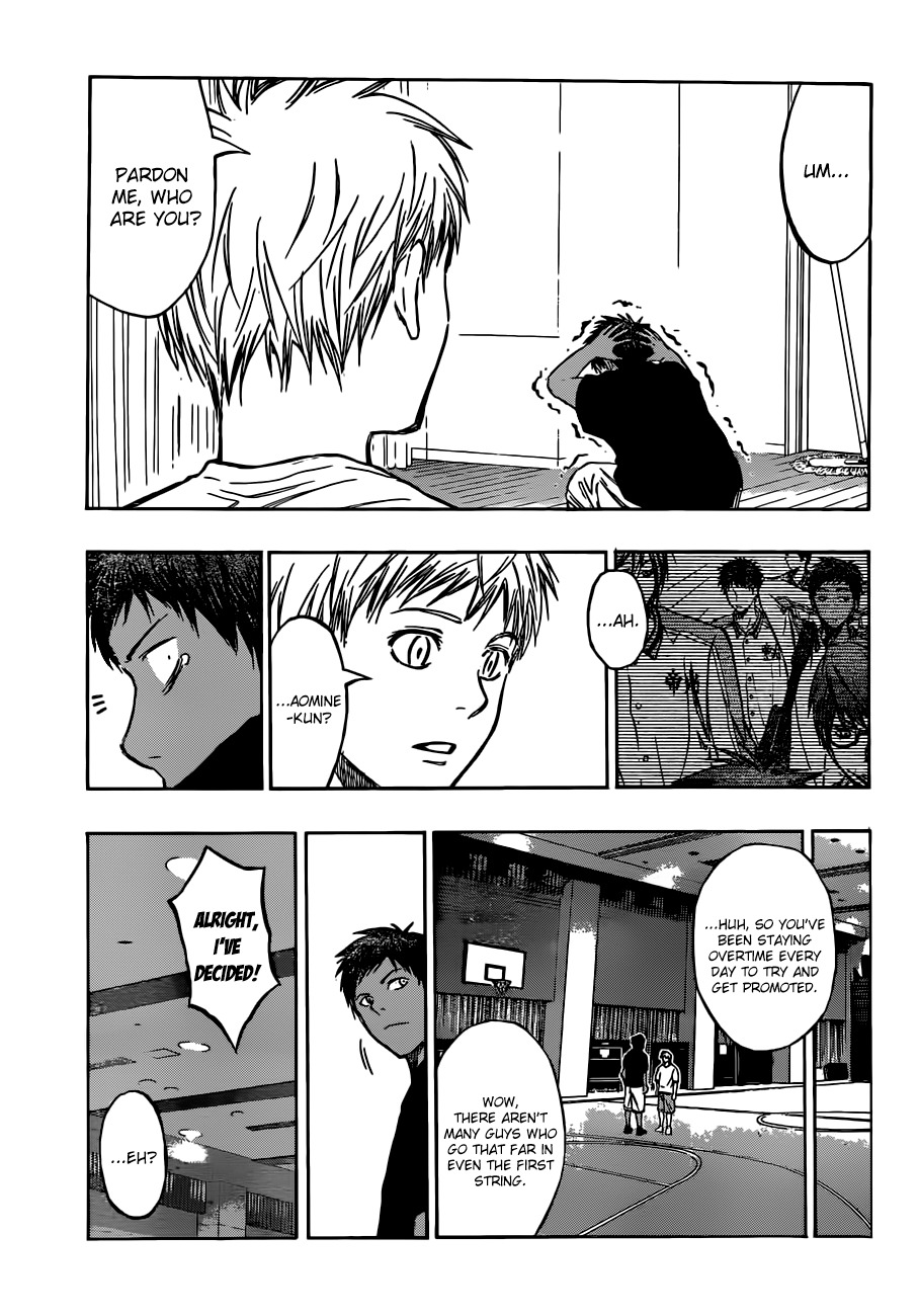 Kuroko no Basket Chapter 205 page 11 - Chapter 205: I No Longer Know