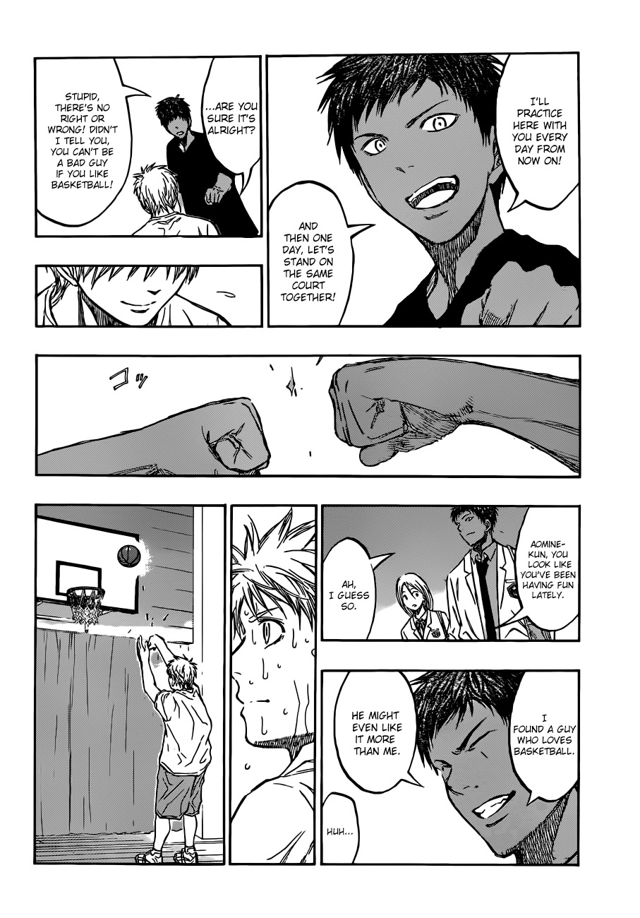 Kuroko no Basket Chapter 205 page 12 - Chapter 205: I No Longer Know