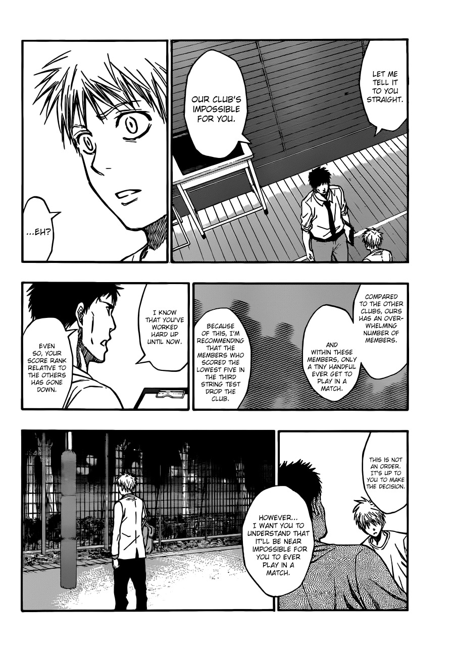 Kuroko no Basket Chapter 205 page 14 - Chapter 205: I No Longer Know