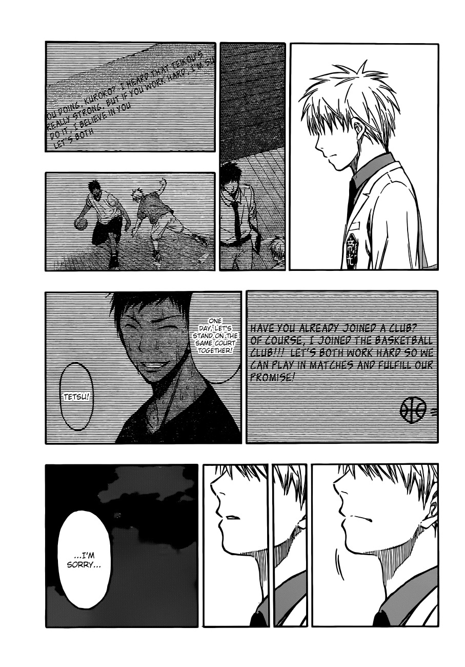Kuroko no Basket Chapter 205 page 15 - Chapter 205: I No Longer Know